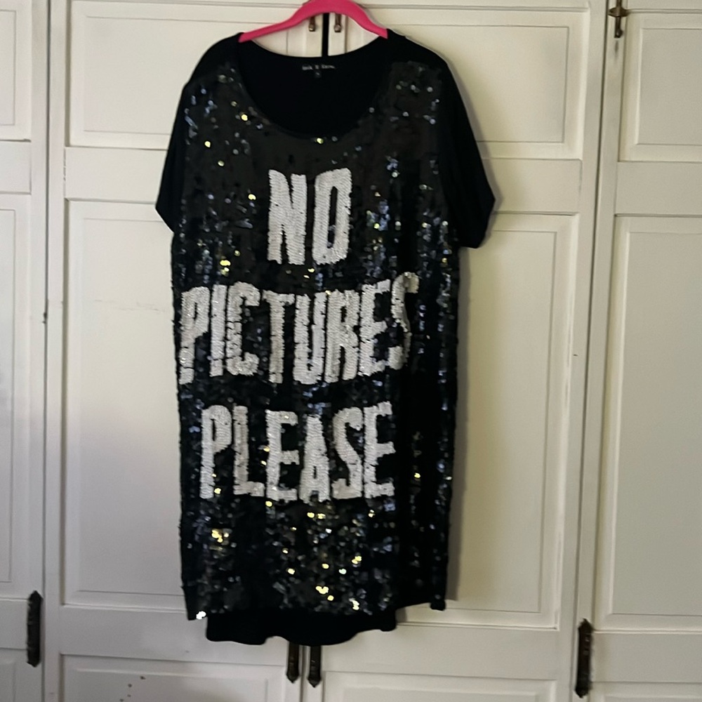 Graphic sequins tunic Rock N Karma